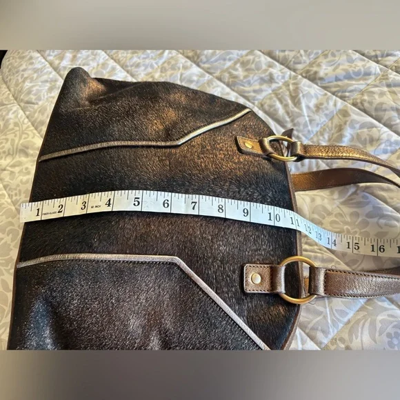 YSL Downtown Pony Hair Bag - Picture 10 of 16